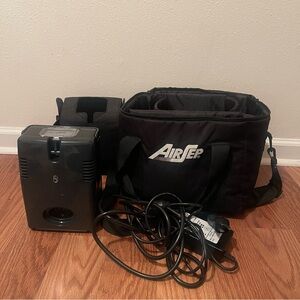 Air Step Black Equipment Bag with Accessories